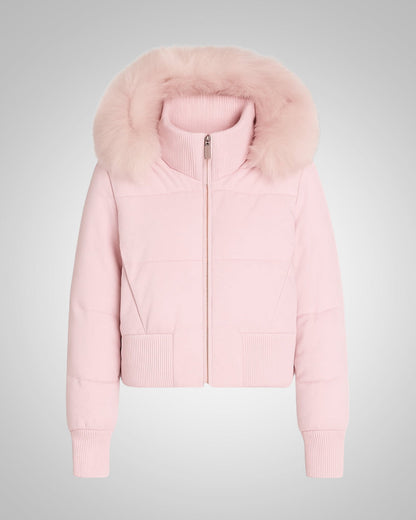 Irene | Damen Kurze Gesteppte Winter Parka Jacke