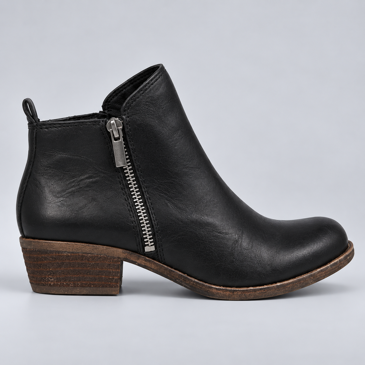 Giulia | Damen Klassische Stiefeletten mit seitlichem Reissverschluss