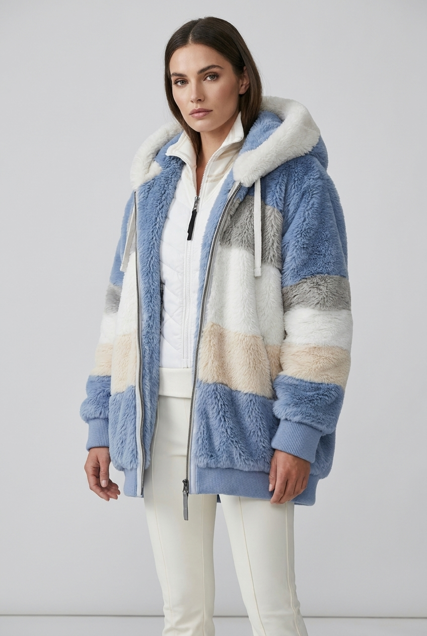 Aurora | Damen Komfortable Lange Winterjacke