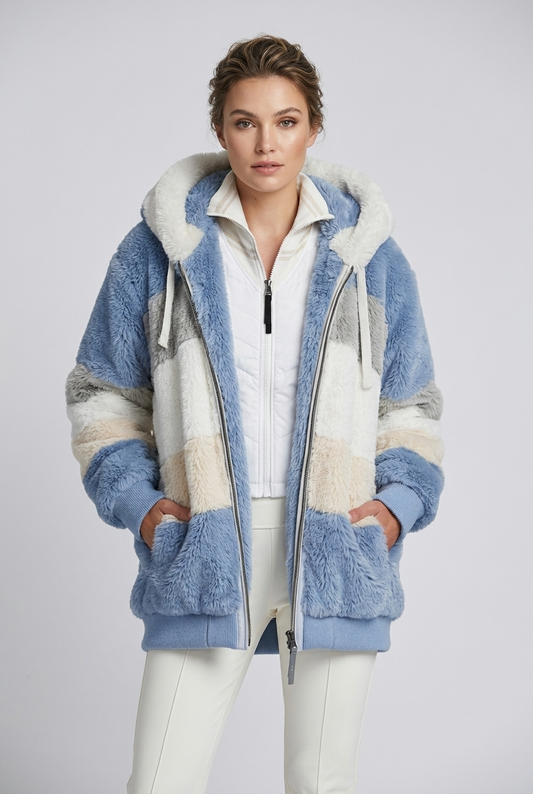 Aurora | Damen Komfortable Lange Winterjacke