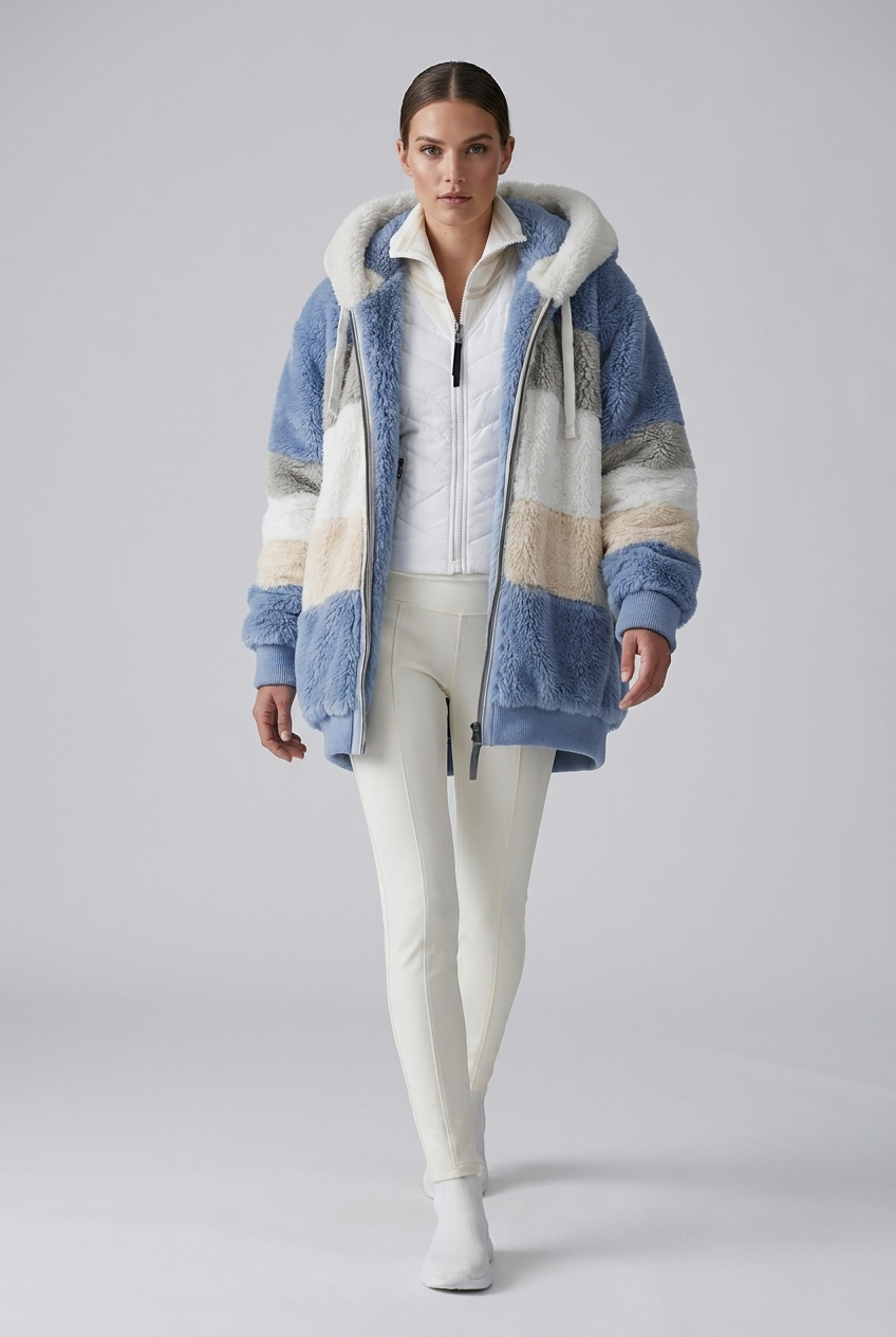 Aurora | Damen Komfortable Lange Winterjacke