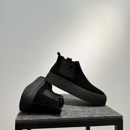 Antonia | Damen Grosse Chelsea Stiefel mit Plateausohle