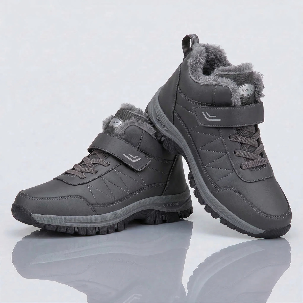 Linda | Damen Bequeme Gefütterte Winterstiefel