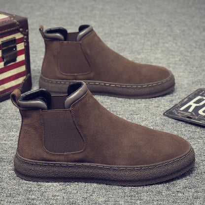 Lukas | Herren Klassische Wildleder Chelsea Stiefel