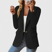 Melissa | Damen Taillierter Blazer mit Reverskragen