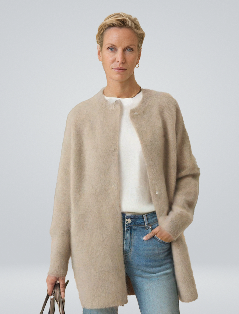 Susanna | Damen Eleganter Strickcardigan