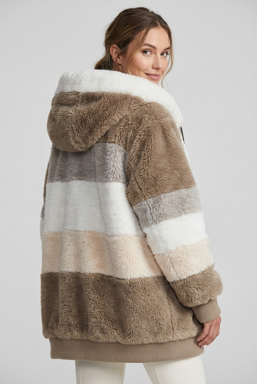 Aurora | Damen Komfortable Lange Winterjacke