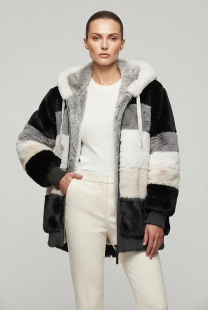 Aurora | Damen Komfortable Lange Winterjacke