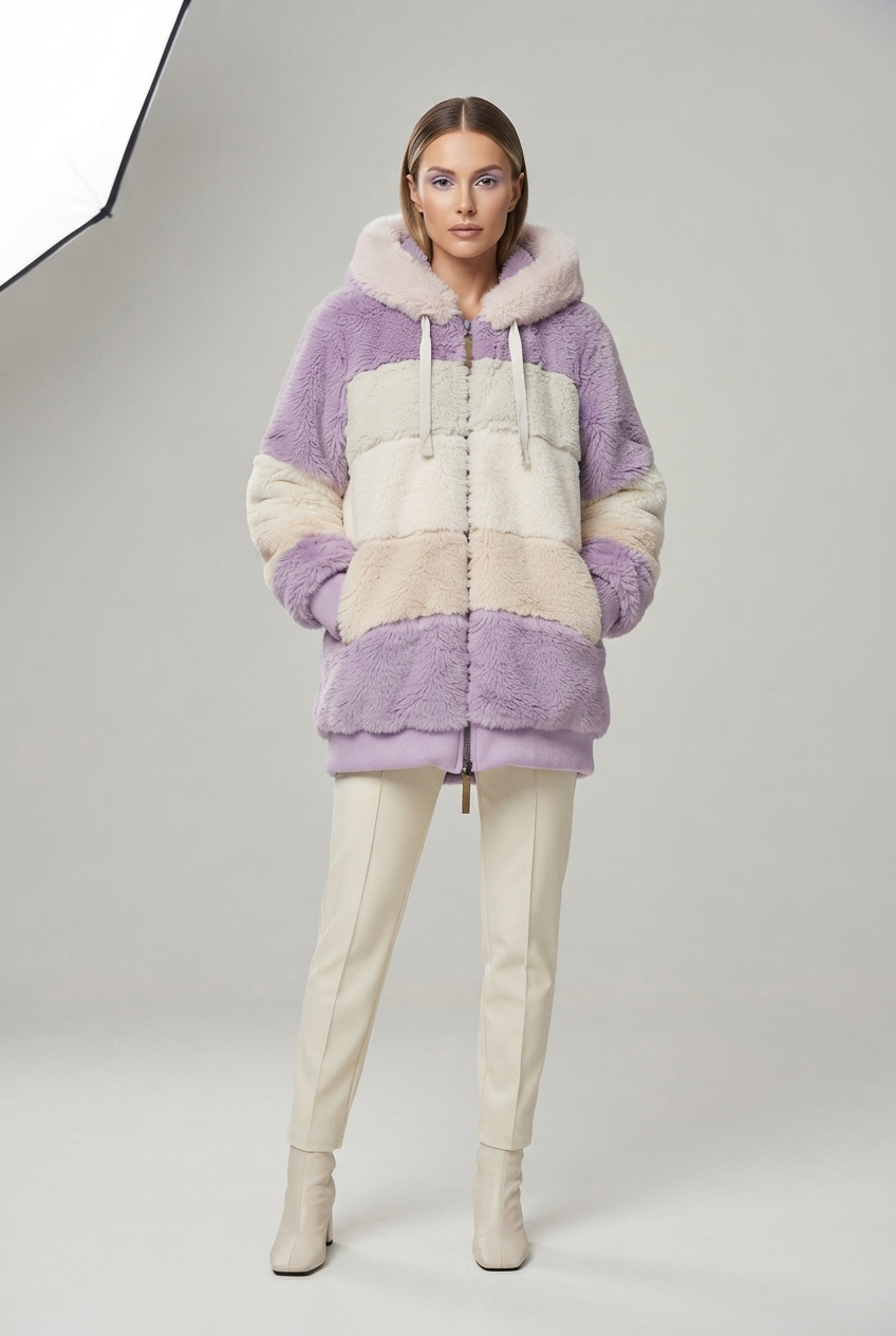 Aurora | Damen Komfortable Lange Winterjacke