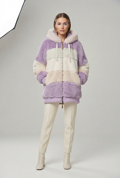 Aurora | Damen Komfortable Lange Winterjacke