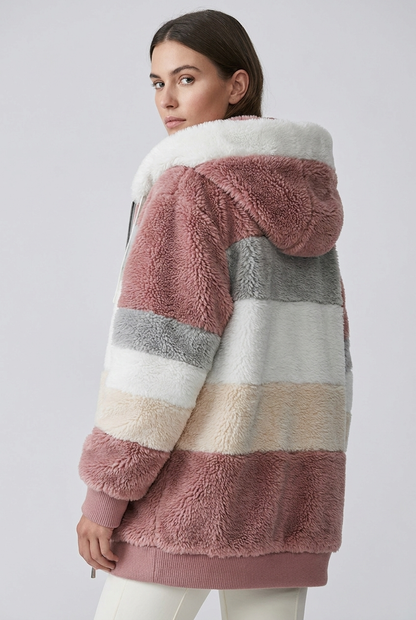 Aurora | Damen Komfortable Lange Winterjacke
