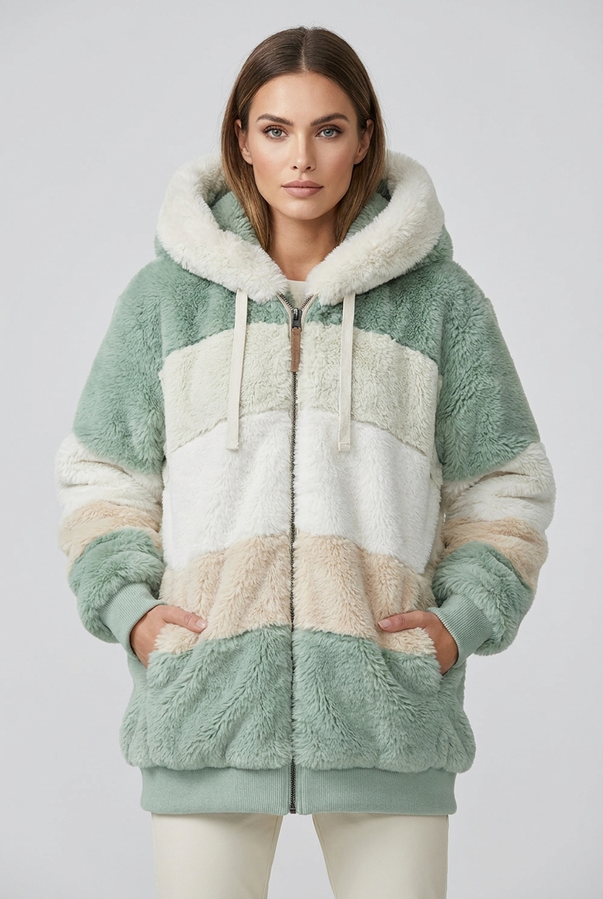 Aurora | Damen Komfortable Lange Winterjacke