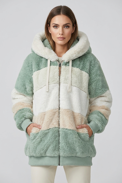 Aurora | Damen Komfortable Lange Winterjacke
