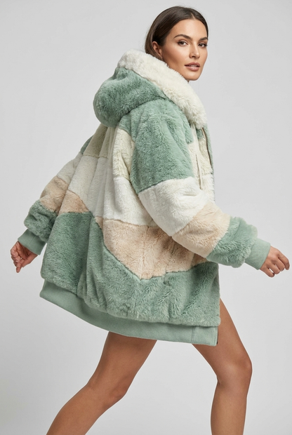 Aurora | Damen Komfortable Lange Winterjacke