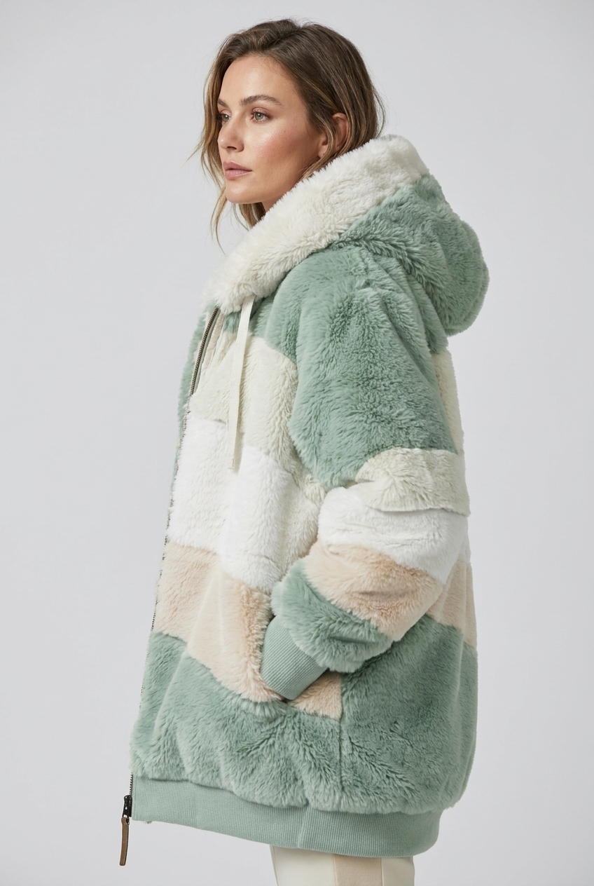 Aurora | Damen Komfortable Lange Winterjacke
