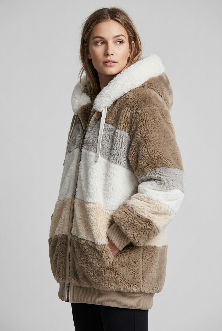 Aurora | Damen Komfortable Lange Winterjacke