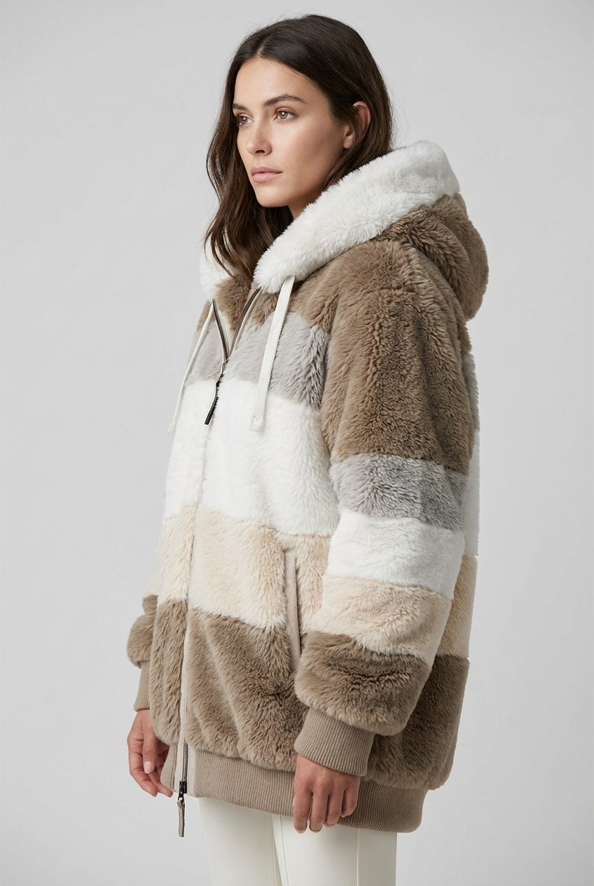 Aurora | Damen Komfortable Lange Winterjacke